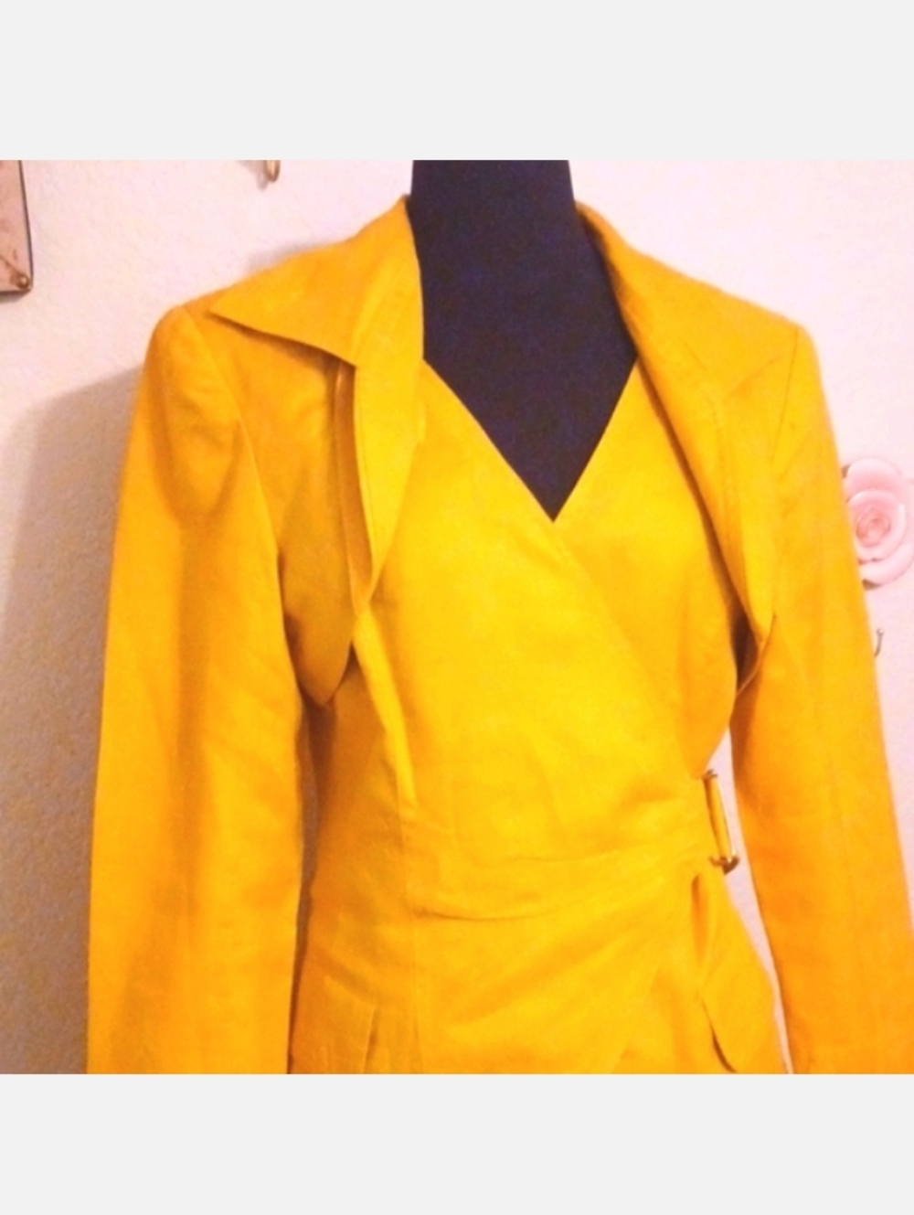 Tinato Yellow 2pc Dress